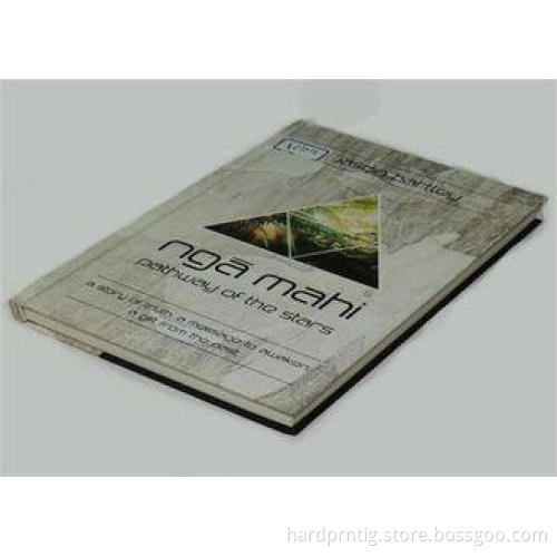 Glossy Paper A4 Hardcover Book Printing Services , Custom P